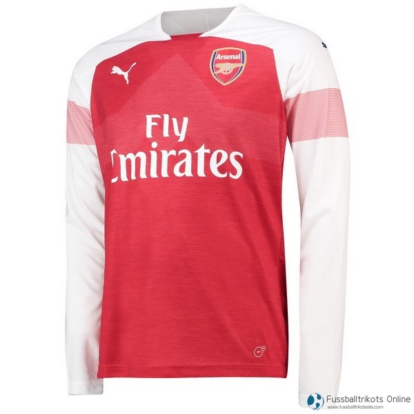 Arsenal Trikot Heim ML 2018-19 Rote Fussballtrikots Günstig